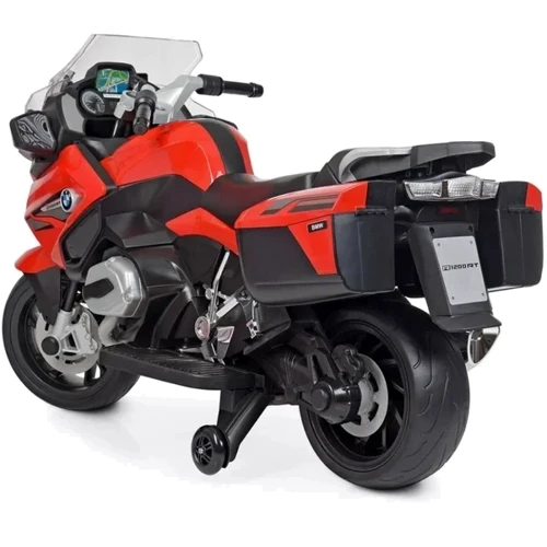 Детский электромотоцикл Bambi Racer BMW красный (M 4275E-3): Вид мотоцикл