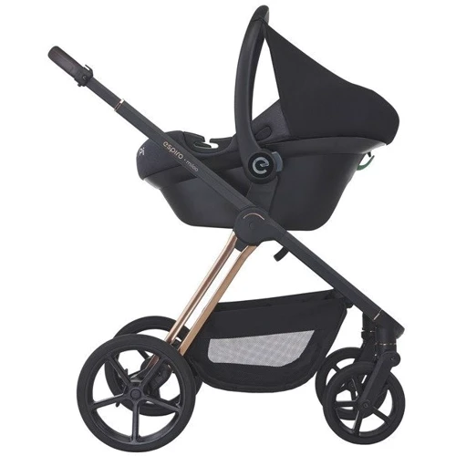 Универсальная коляска 2 в 1 Espiro Miloo 10 Diamond Black (5906724206832) фото 28