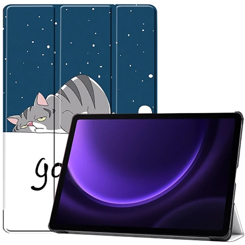 Аксессуар для планшетных ПК BeCover Smart Case Good Night for Samsung X710 Galaxy Tab S9 / X510/X516B Galaxy Tab S9 FE (710418)