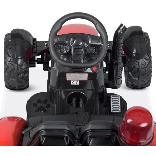 Дитячий електромобіль Bambi Racer трактор з червоним причепом (M 4573EBLR-3): Рекомендований вік от 3 лет до 8 лет
