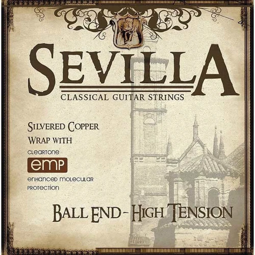 Струна для гитар Струны CLEARTONE 8452 SEVILLA BALL END HIGH TENSION