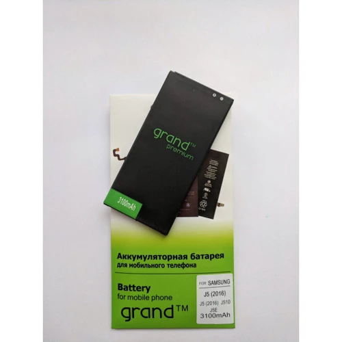 Аккумулятор Grand 3100mAh (EB-BJ510CBE) for Samsung J510 Galaxy J5