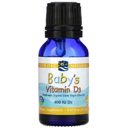 Nordic Naturals Baby's Vitamin D3 Витамин D3 400 МЕ 11 мл: Форма выпуска Жидкость