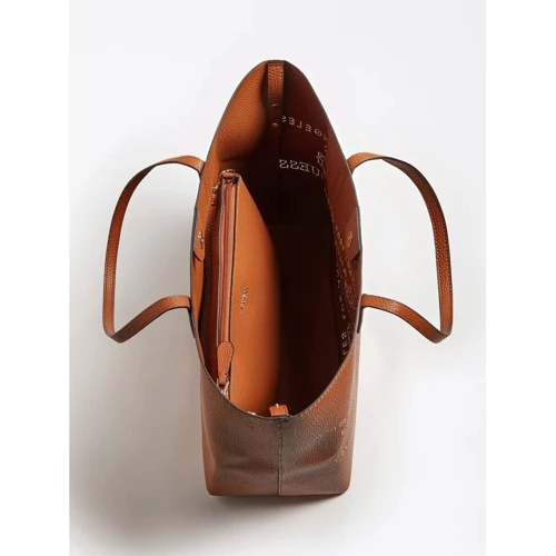 Женская сумка тоут Guess Vikky Large Tote коричневая (HWPF6995240-COG): Страна производитель Мьянма