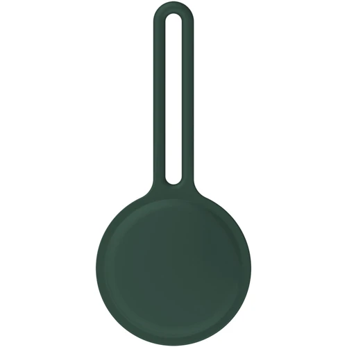 COTEetCI Silicone Protective Sleeve Green for AirTag (86002-GR) фото 1
