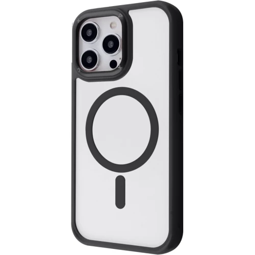 Чехол для iPhone Proove Clear Essence Case with Magnetic Ring Black for iPhone 16 Pro Max