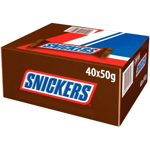 Упаковка батончиків Snickers 40х50 г (УП5900951271083): Умови зберігання при температуре 18±3 °С и относительной влажности воздуха не более 75%