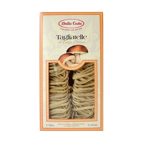 Макароны Dalla Costa Tagliatelle с грибами 250г (WT4660): Вид Тальятелле