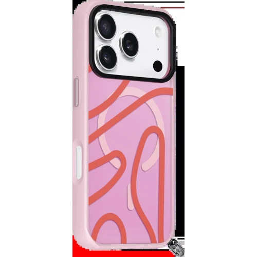 Чохол для iPhone LAUT KEYKO POP MagSafe Pink (L_IP25B_KP_P) для iPhone 17 Pro