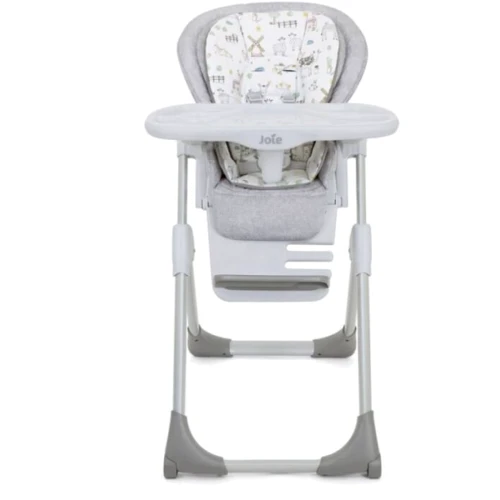 Стільчик для годування Joie Mimzy Recline Farm Friends сірий (H1013DAFMF0001)