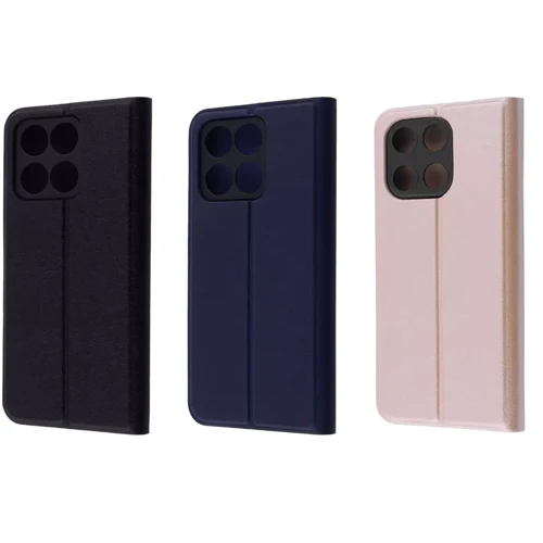 Чехол для телефонов WAVE Stage Case Black for Honor X6a: Материал искусcтвенная кожа и термополиуретан