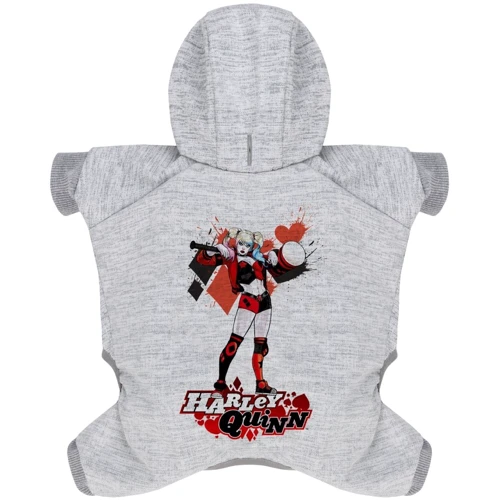 Комбинезон для собак WAUDOG Clothes, рисунок Харли Квинн софтшелл, L55, B 69-76 см, С 46-52 см: Размер животного Большие