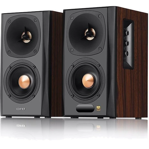 Акустична система Edifier S360DB Brown 2.1 150W Bluetooth Hi-Res: Вихідна потужність колонок 40 Вт