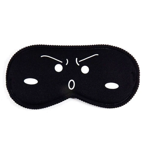 Закрытая маска на глаза Smile BLACK, SKN-C070