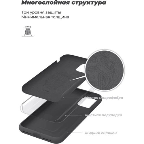 Чехол для телефонов ArmorStandart ICON Case Black for Samsung A015 Galaxy A01 (ARM56327)
