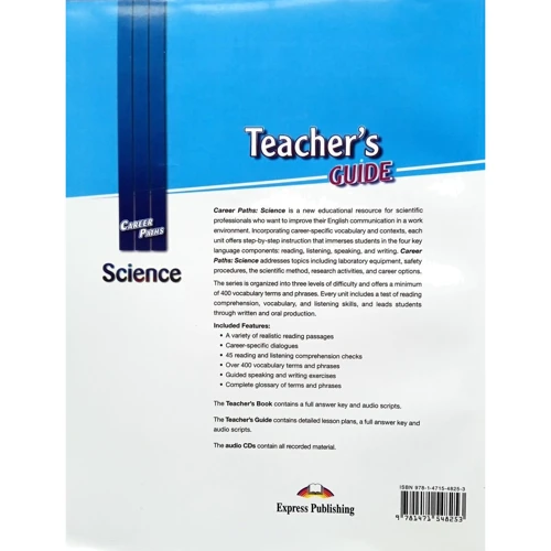 Career Paths: Science: Teacher's Guide: Виробник Express Publishing