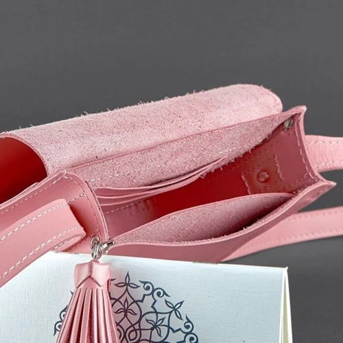 Женская сумка-сэтчел BlankNote розовая (BN-BAG-3-pink-peach): Тип Сумки