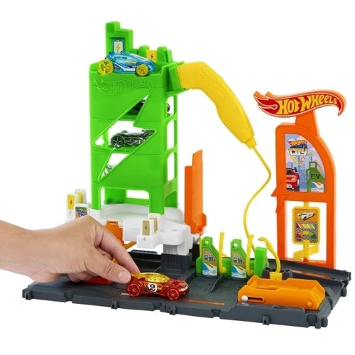 Игровой набор Hot Wheels Заправочная станция для суперзарядки (HTN79): Производитель Hot Wheels