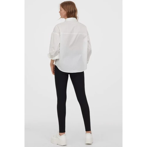 Легінси H & M 2436139 44 чорні: Посадка Середня талія