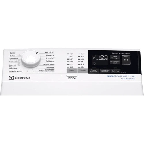 Стиральная машина Electrolux EW6T4262IP: Загрузка белья (стирка), кг 6