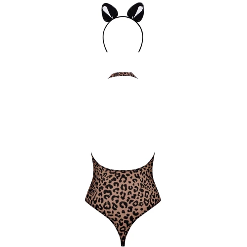Боди Obsessive Leocatia + ушки S/M