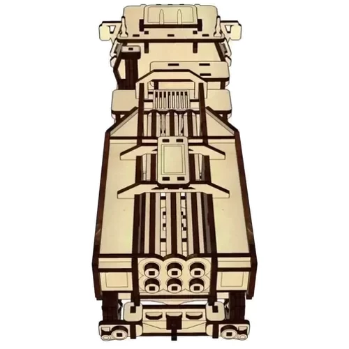 Деревянный конструктор Pazly HIMARS 272 деталей (UPZ-004) фото 4