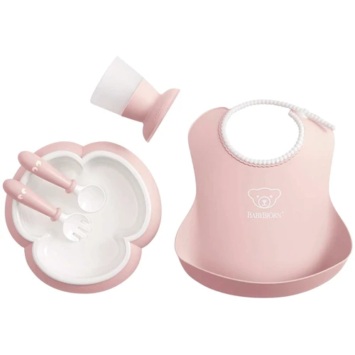 Набор посуды BabyBjorn Baby Dinner Set Powder Pink: Тип Набор