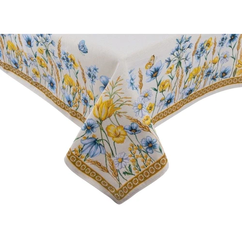 Скатерть гобелен Lefard Home Textile Колоски 100x100 см (732-340): Форма квадратная