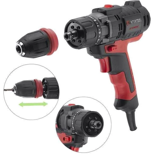 Дриль-шуруповерт електричний Intertool WT-0110: Призначення бытовой