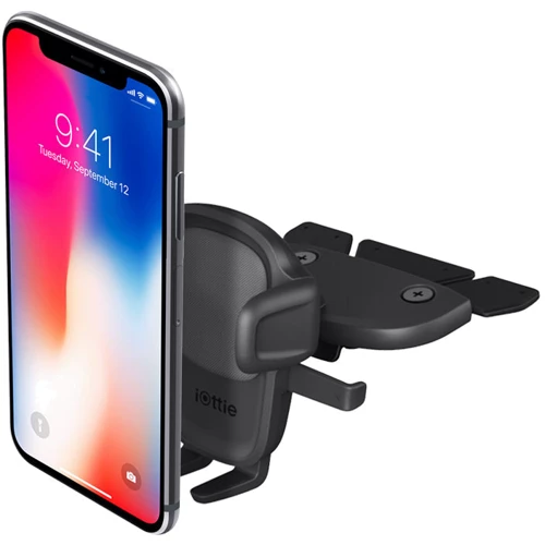 

iOttie Car Holder Cd Mount Easy One Touch 5 Black (HLCRIO173)