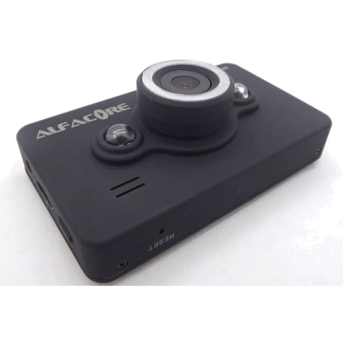 Alfacore A6 HD: Оснащення акумулятор, дисплей, інфрачервона підсвічування (нічна зйомка), мікрофон, друк дати і часу на відео