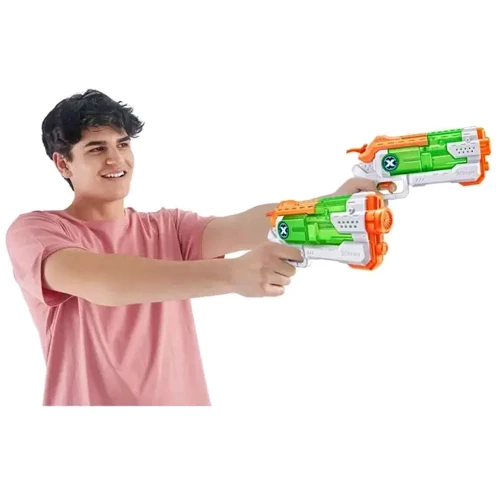 Набір водних бластерів X-Shot Fast Fill Combo Pack 2 Micro And 2 Nano (11856R): Матеріал пластик