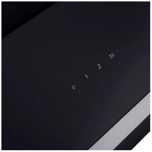 Витяжка Perfelli DNS 6733 B 1100 BL/I LED: Матеріал корпусу нержавіюча cталь, Скло