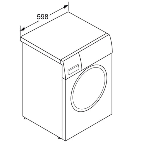 Стиральная машина Bosch WAN2410KPL: Тип загрузки фронтальная