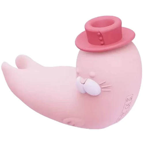 Вакуумный вибратор CuteVibe Franky Pink