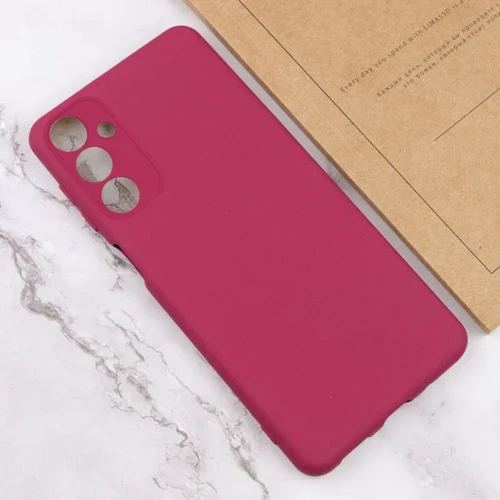 Чехол для телефонов TPU Case Getman Liquid Silk Full Camera Marsala for Samsung A266 Galaxy A26 5G