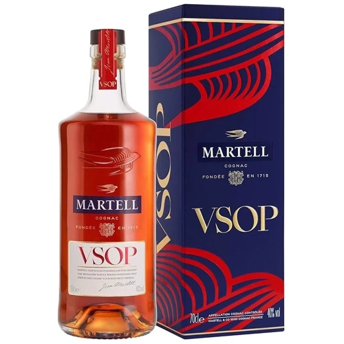 Коньяк Martell VSOP в коробке 40% 1 л (STA3219820007879)