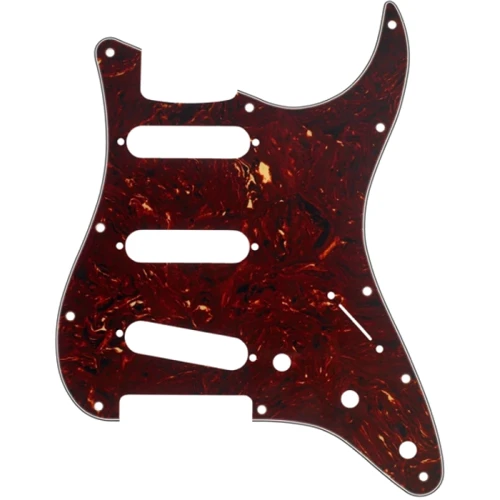 Пикгард FENDER PICKGUARD FOR STRAT S/S/S 11-HOLE TORTOISE SHELL 4 PLY