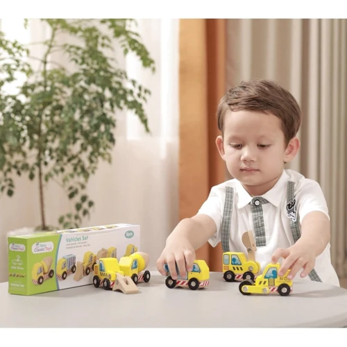 Набір New Classic Toys будівельні транспортні засоби 5 шт. (11947): Комплектація набор