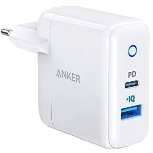 Зарядное устройство ANKER USB Wall Charger PowerPort III Duo USB-C 36W White (A2628321)