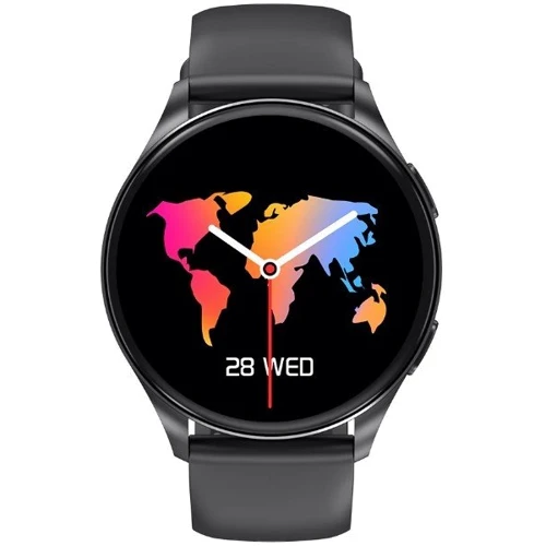 Смарт-часы Blackview X20 Midnight Black: Дисплей 1.43" Amoled (466x466)