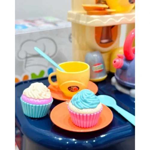 Игровой набор LimoToy детская кухня с водой 28 предметов (16854C) фото 5