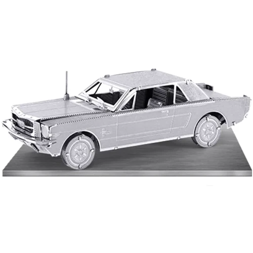 Металлический 3D конструктор Fascinations Автомобиль 1965 Ford Mustang, Metal Earth (MMS056)