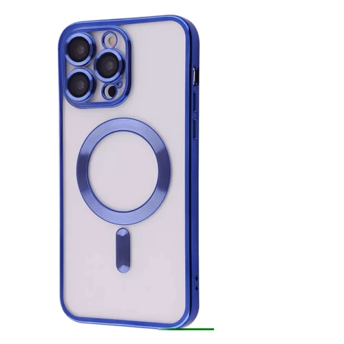 Чехол для iPhone TPU Case Metal Matte Case with Magnetic Ring Midnight Blue for iPhone 14 Pro Max
