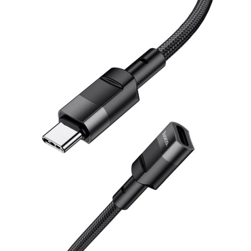 Кабель Hoco Cable USB-C to USB-C U107 Female 3A 1.2m Black: Тип USB-C - USB-C F
