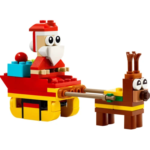 Конструктор LEGO Creator Поїздка на санчатах Санти (30670): Кількість деталей, шт. 73