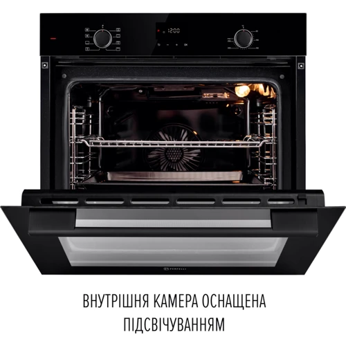 Духова шафа електрична Perfelli PERLA 6D8I NERO