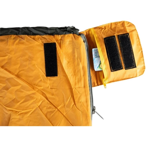Спальний мішок Tramp Airy Light R жовтий / сірий (TRS-056-R): Матеріал зовнішньої тканини Nylon40D/300T Ripstop
