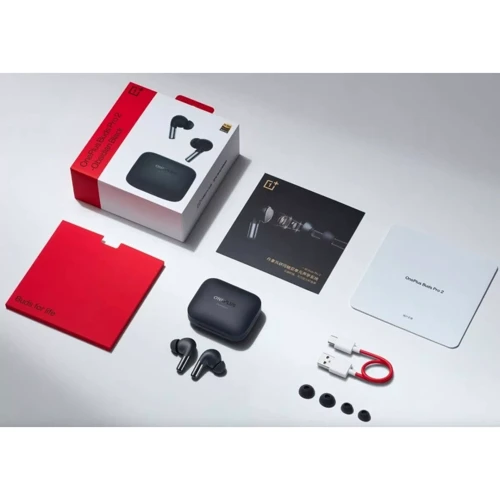Наушники OnePlus Buds Pro 2 E507A Obsidian Black: Тип конструкции вакуумные