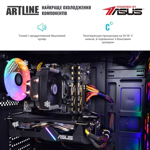 Персональный компьютер (ПК) ARTLINE Gaming X48 (X48v38Win): Оперативная память 32GB DDR4-2666